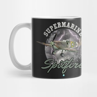 Supermarine Spitfire Royal  Airforce Pilot Gift Mug